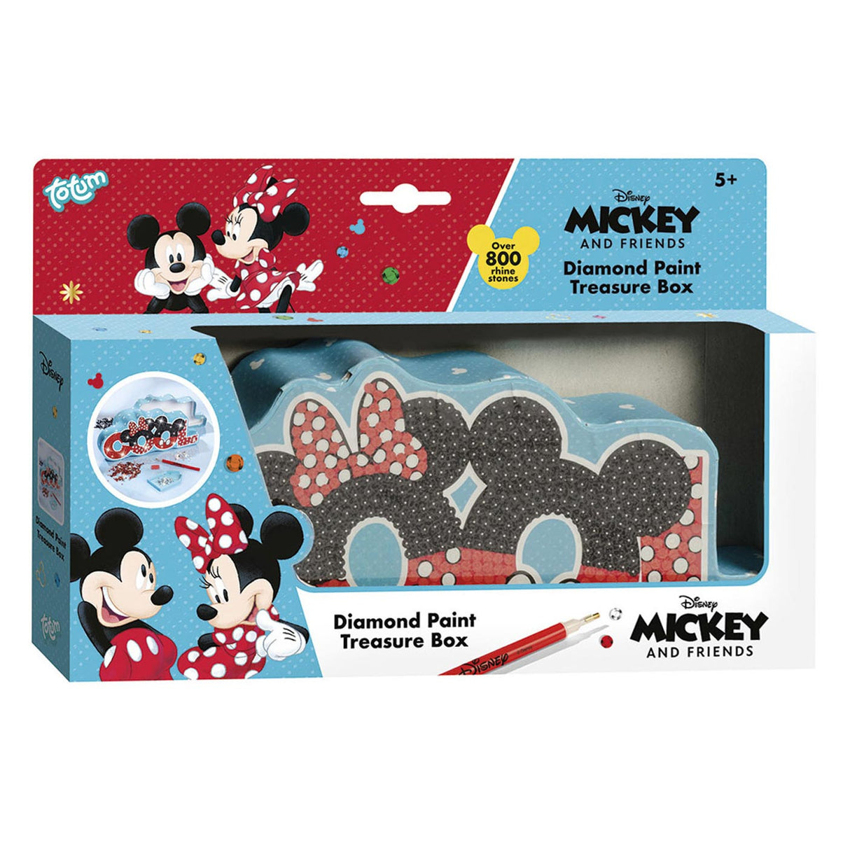 Totum Mickey Mouse - Diamond Painting Storage Box