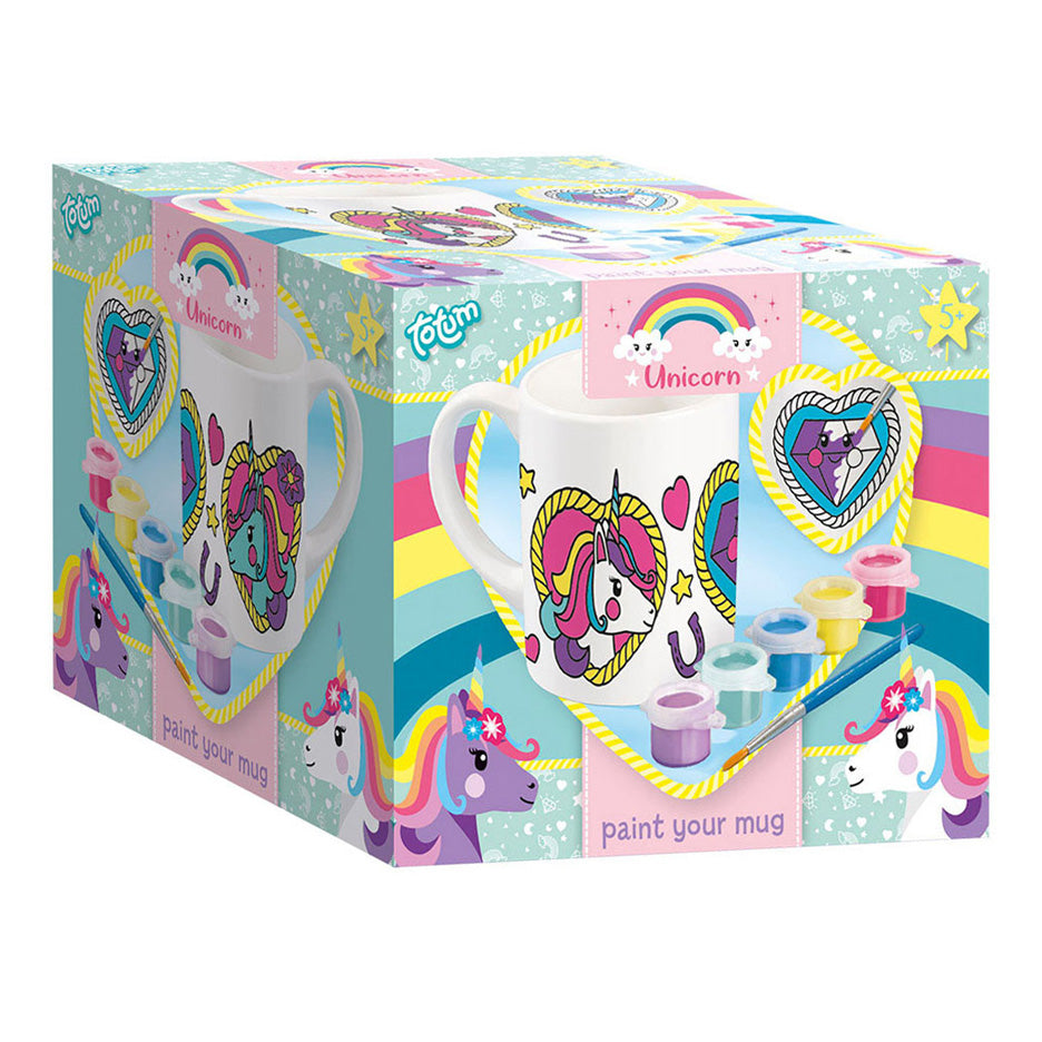 Totum paint your own mug unicorn