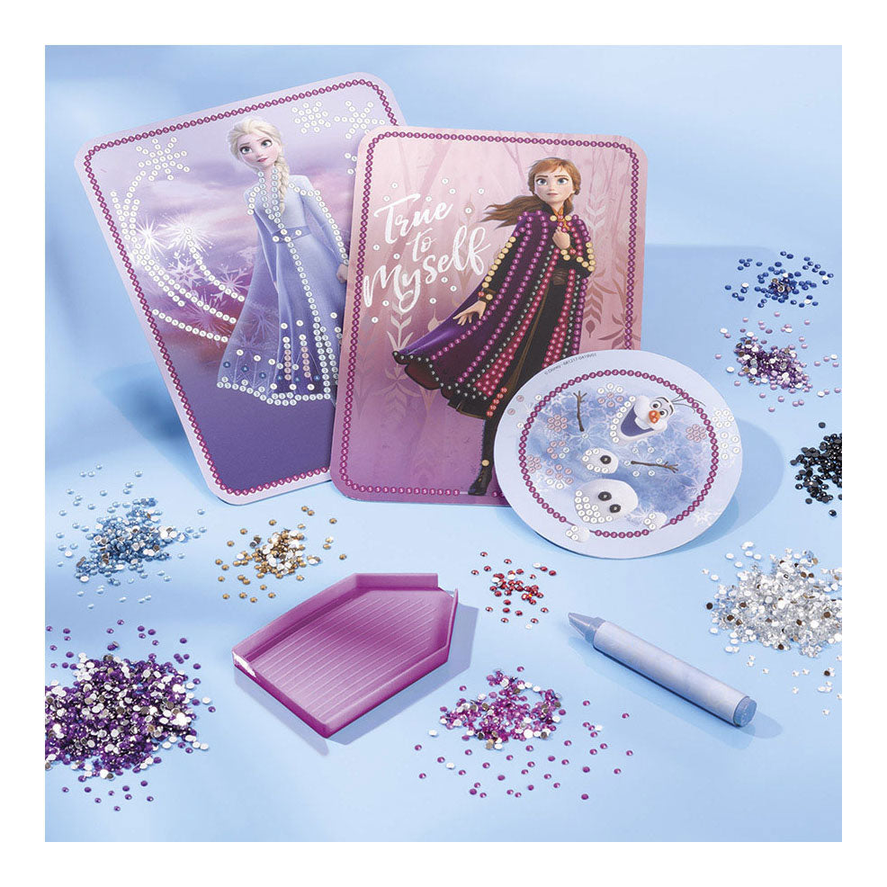 Totum 2in1 Frozen Diamond Painting and bracelets make craft set