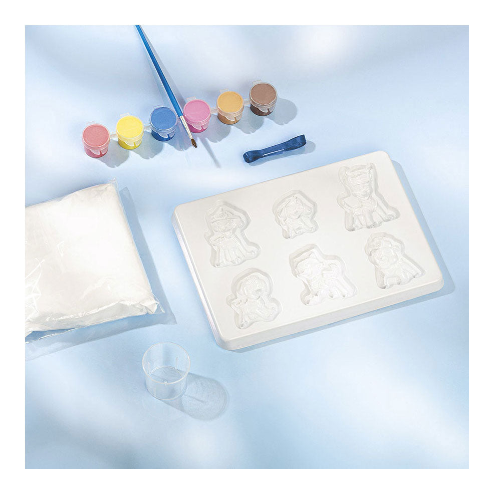 Totum 3in1 ironing stals, plaster casting and pixelkunst craft set