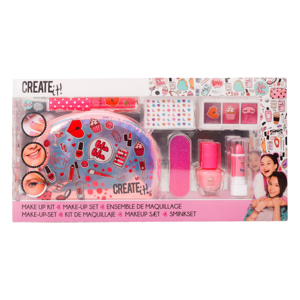 Set di trucco di bellezza Canenco con borsa