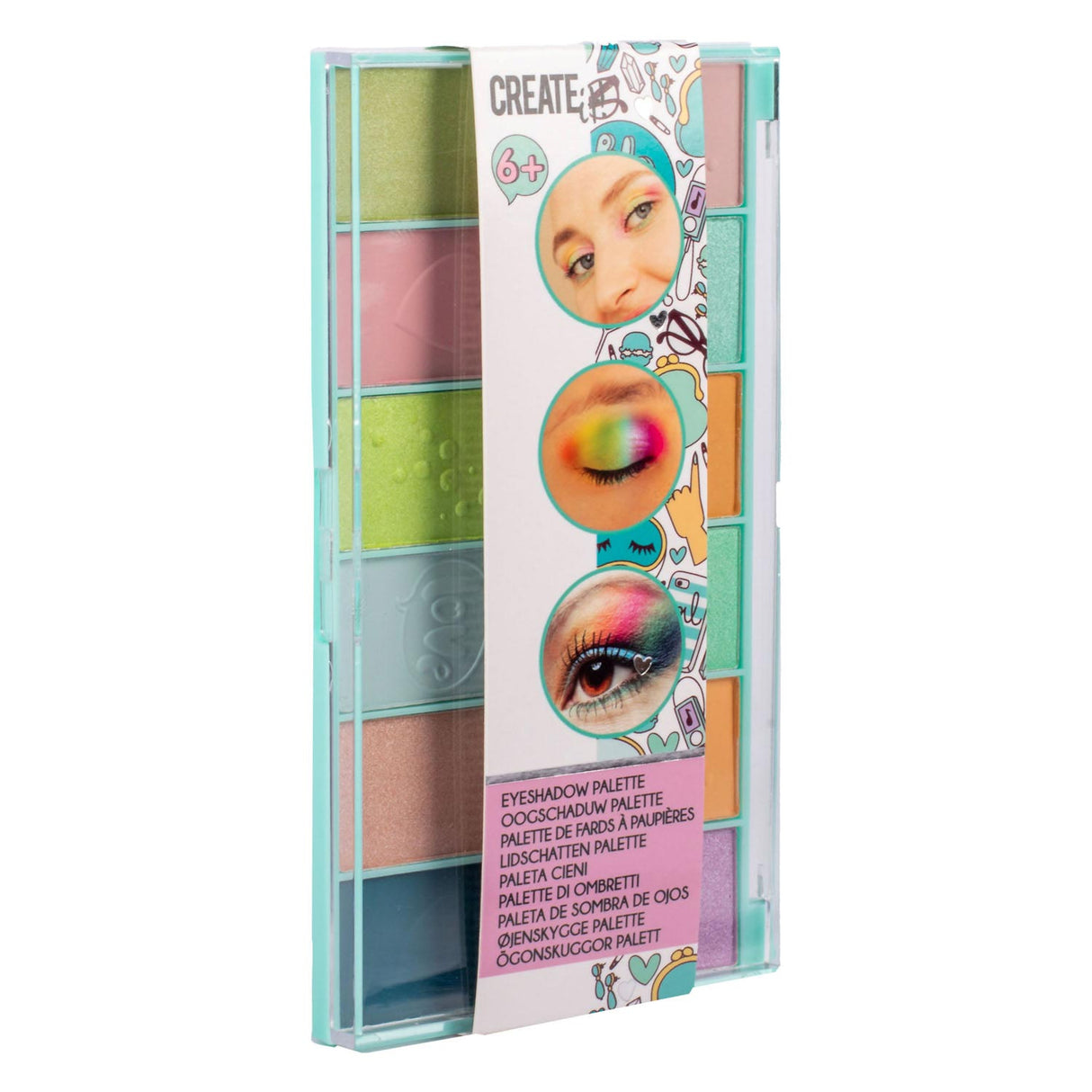 Create It! Beauty Oogschaduw Palette, 12 Kleuren!