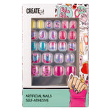 Create it! Beauty artificial nails self -adhesive