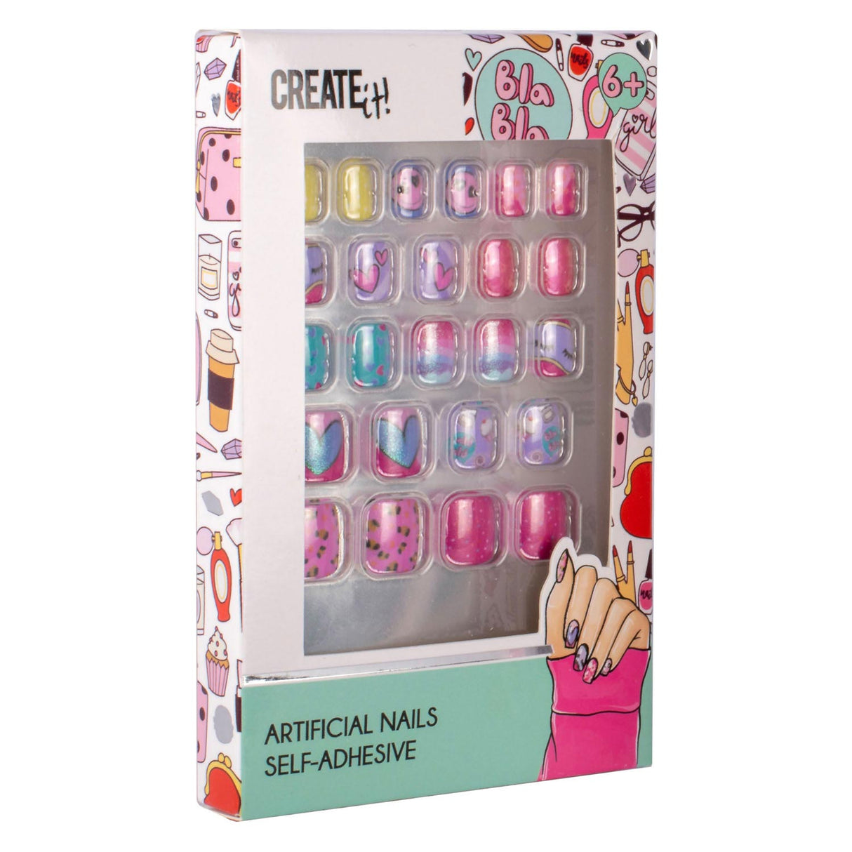 Create it! Beauty artificial nails self -adhesive