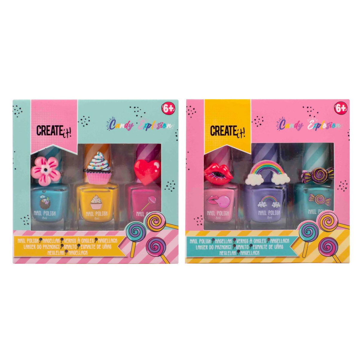 Create it! Candy Explosion nail polish, 3rd.