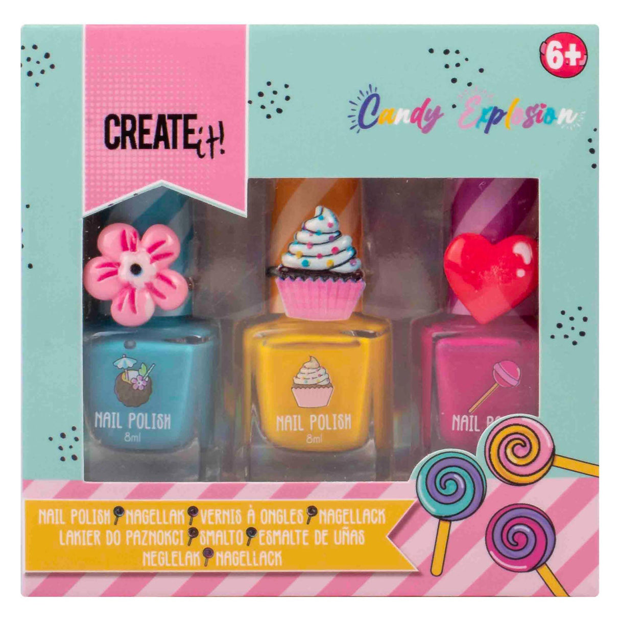 Create it! Candy Explosion nail polish, 3rd.
