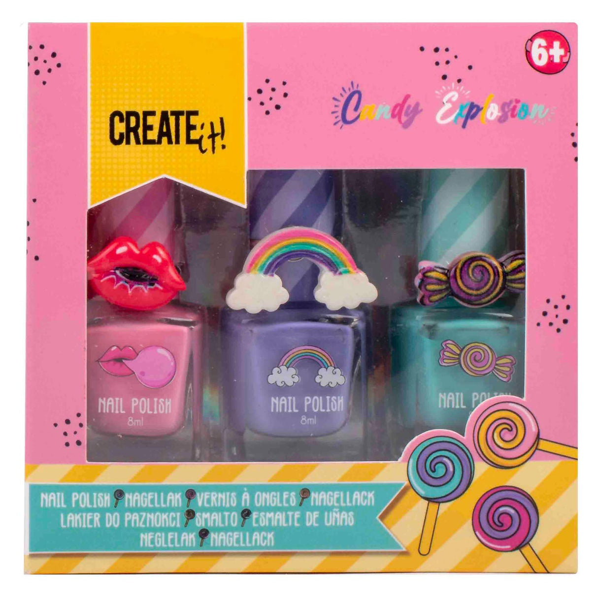 Create it! Candy Explosion nail polish, 3rd.