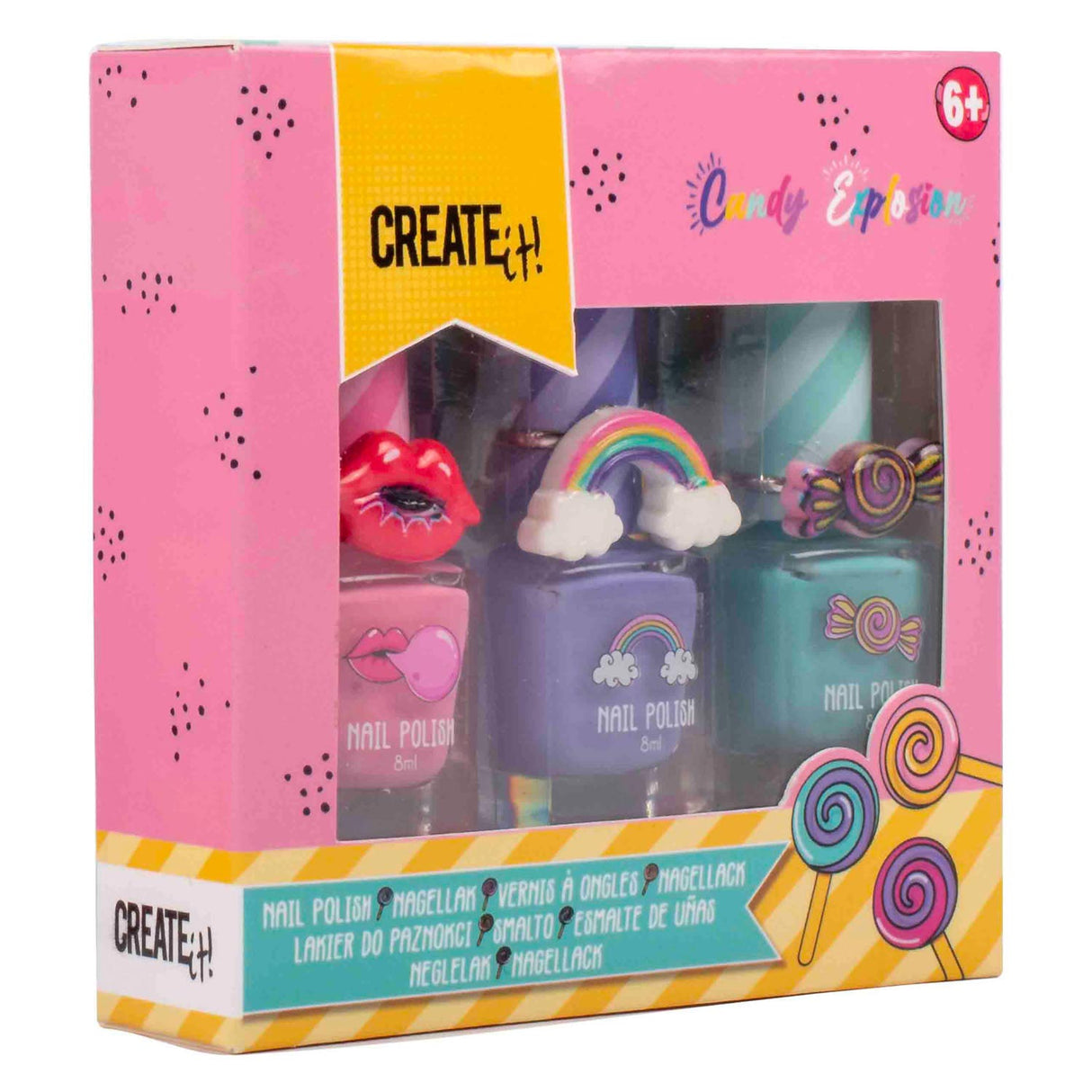 Create it! Candy Explosion nail polish, 3rd.