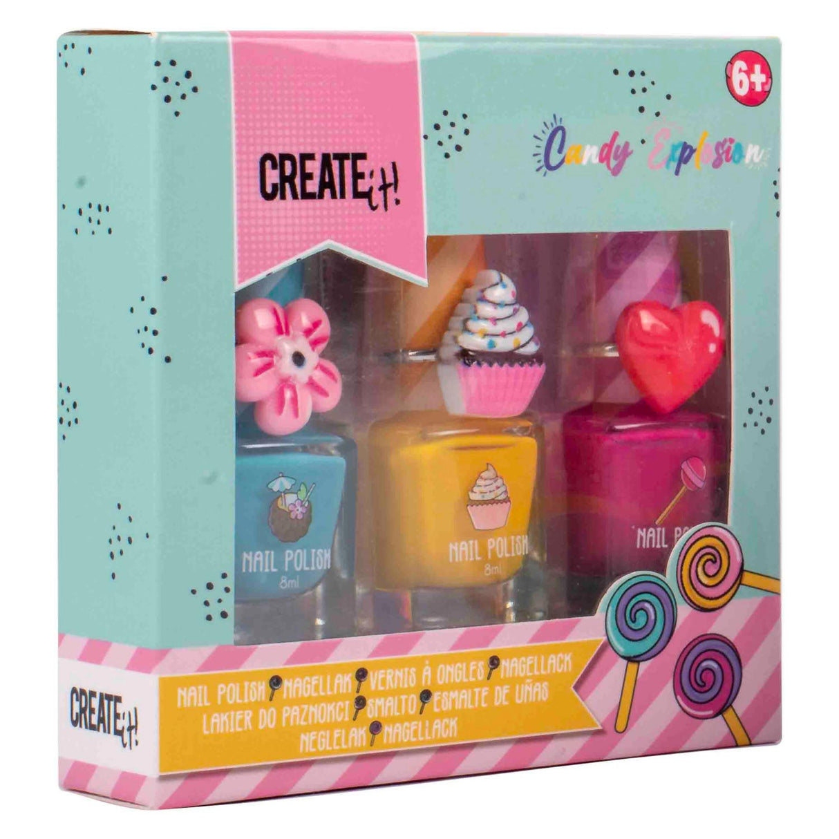 Create it! Candy Explosion nail polish, 3rd.