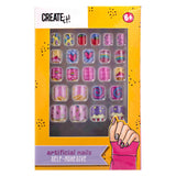 Create it! Candy Explosion Artificial nails self -adhesive