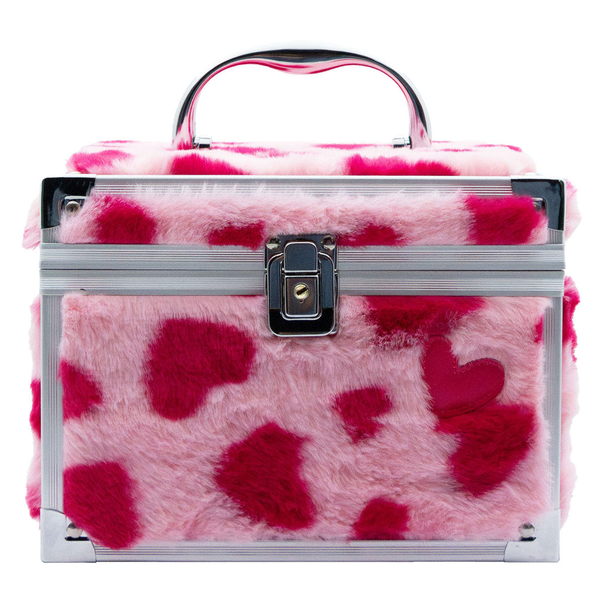 Opret det! Hjerte make-up case fluffy hjerter