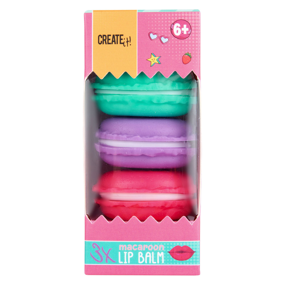 Vytvořte to! candy lippenbalsem macaron box, 3st.