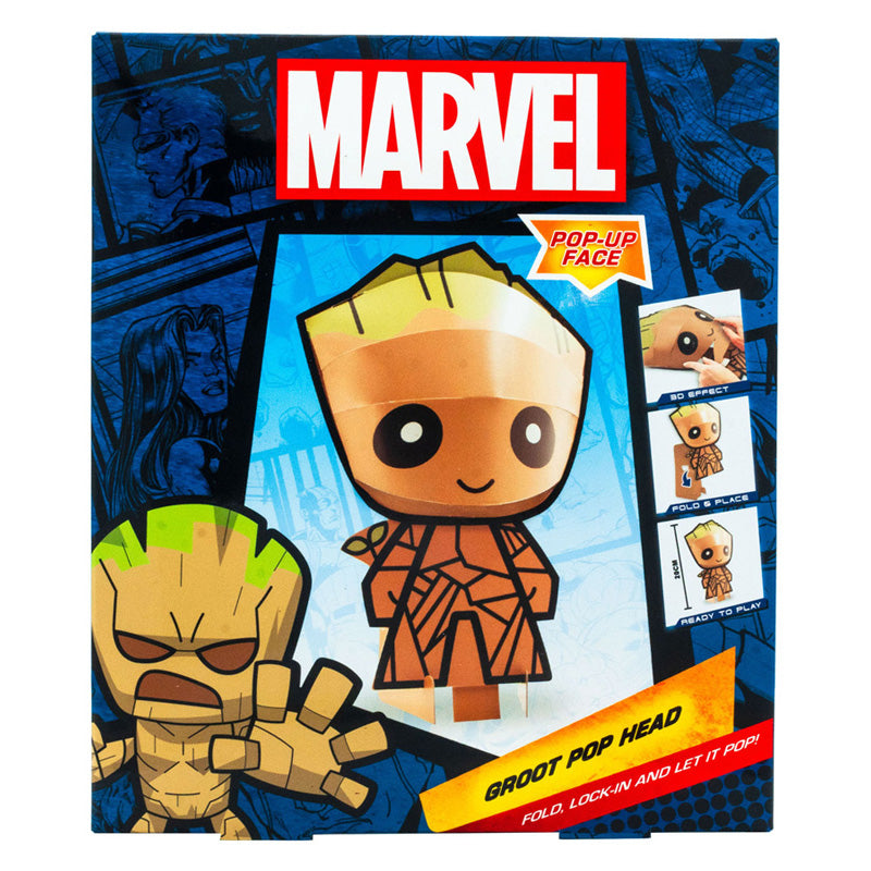 Canenco Fold Your Own Marvel 3D Figure Carton