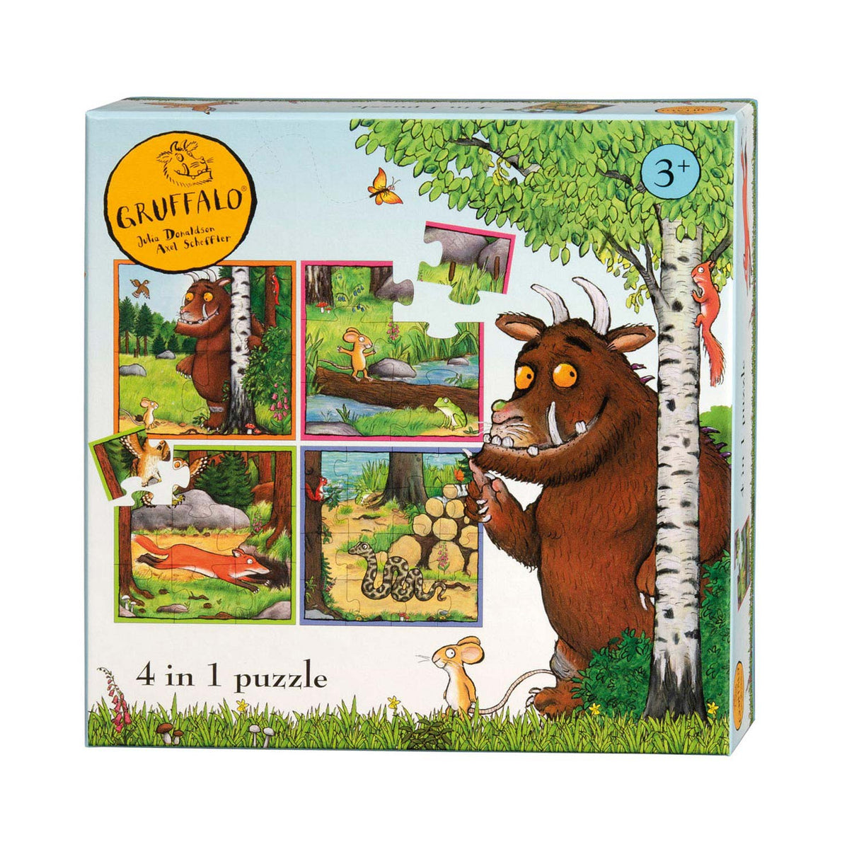 Bambolino hračky de Gruffalo Puzzle, 4in1