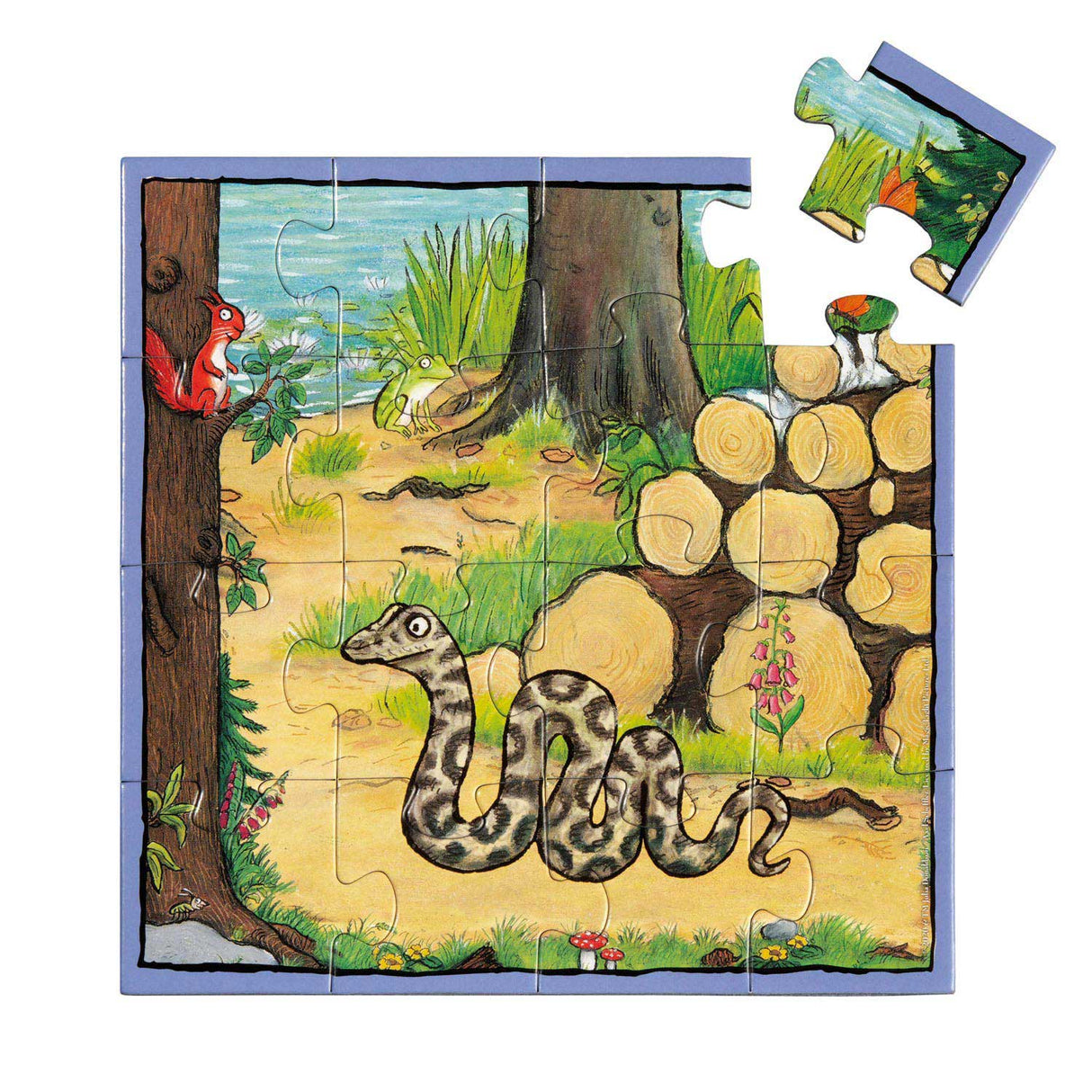 Bambolino hračky de Gruffalo Puzzle, 4in1