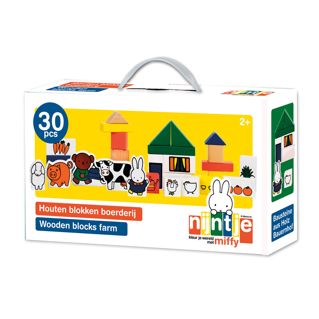 Boosterbox Nijntje Wooden Farm Blocks 33410