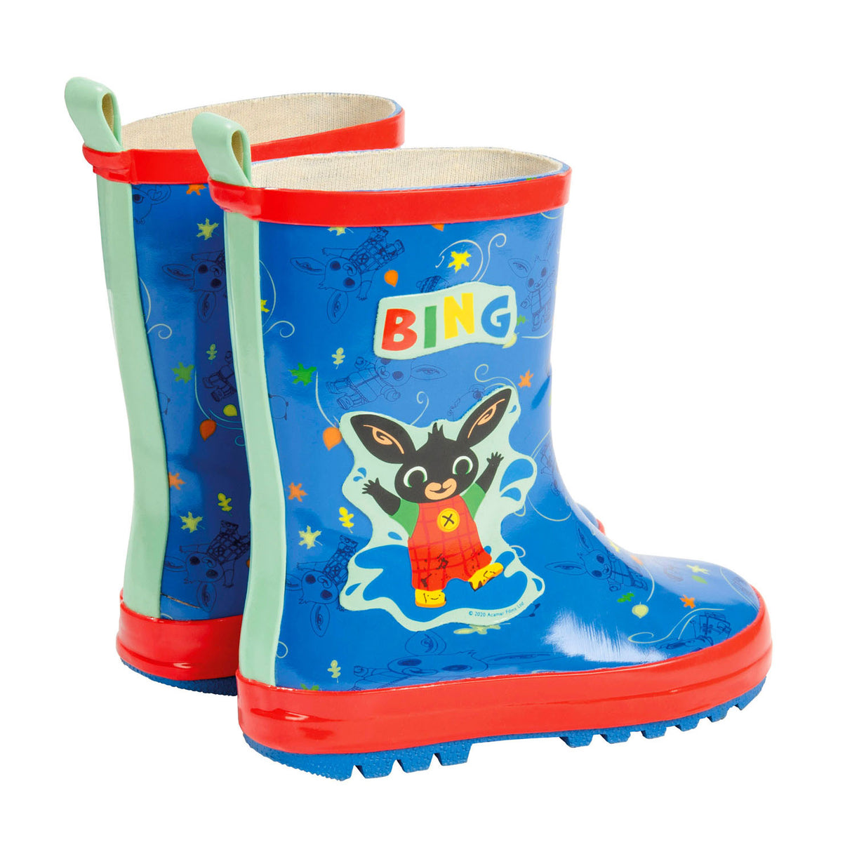 Bottes de pluie de jouets bambolino, taille 24 25