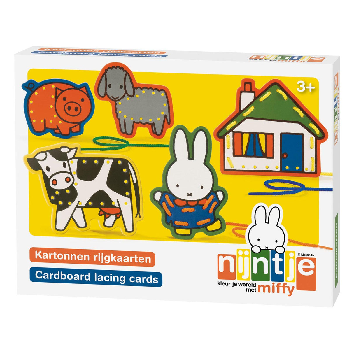 Bambolino Toys Threading Cards Farm