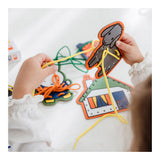 Bambolino Toys Threading Cards Farm