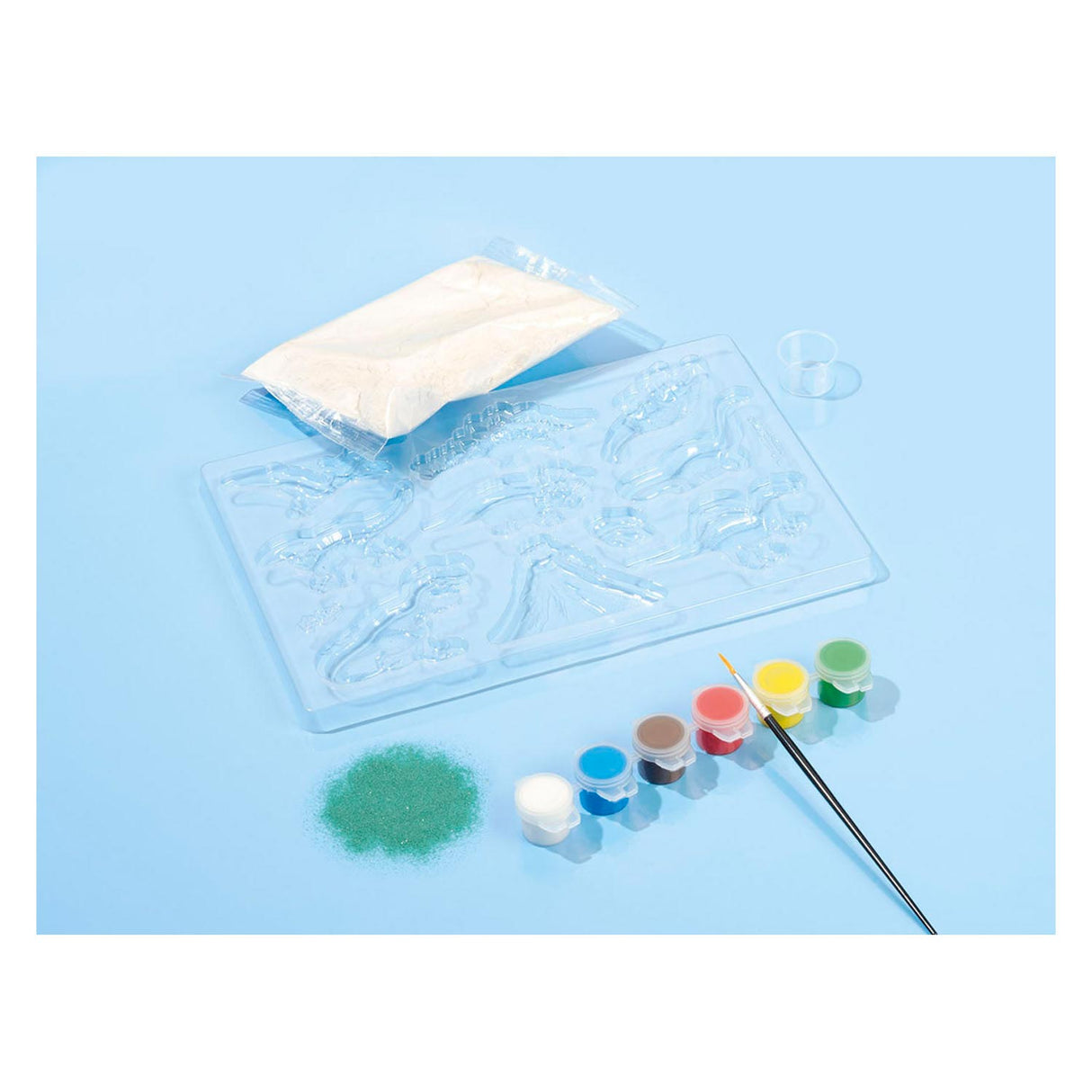 Totum Dino Forever - Playing and Painting plaster