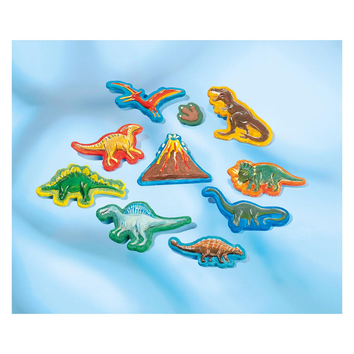 Totum Dino Forever - Playing and Painting plaster