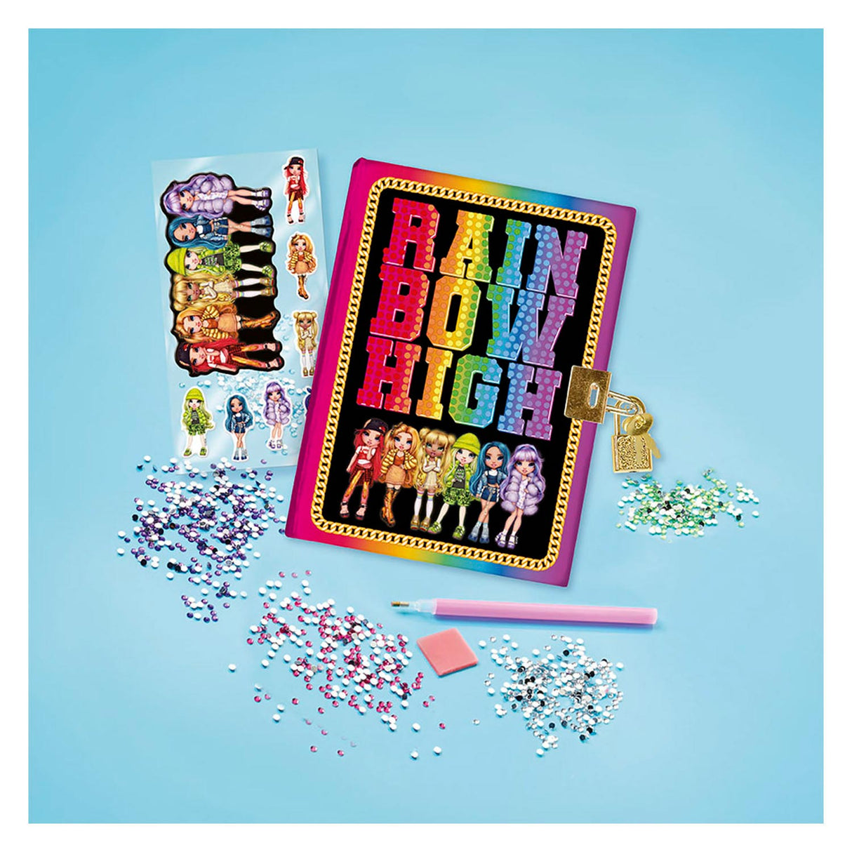 Totum Rainbow High - Secret diary Diamond Painting