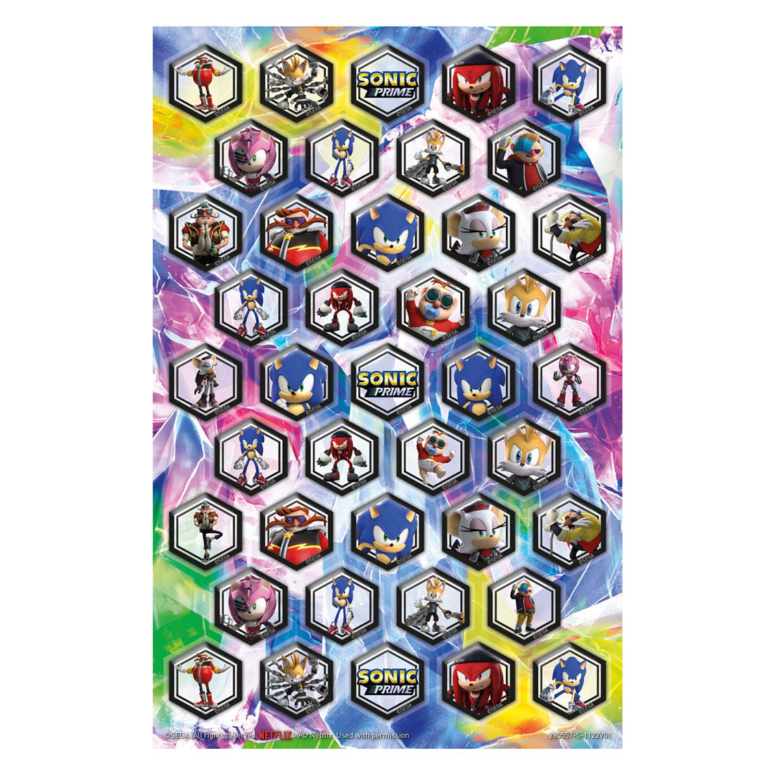 Totum Sonic Super StickerSet