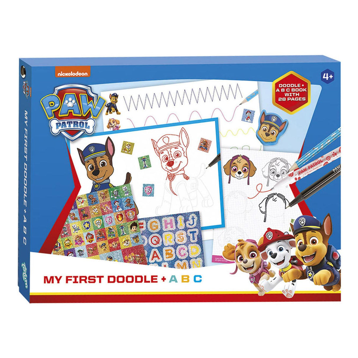 Totum Paw Patrol - My First Doodle + ABC Learn to write