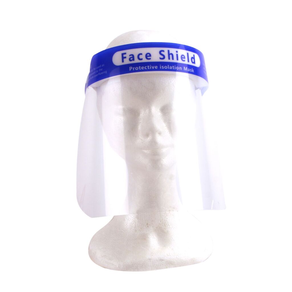 Face shield protective mask gezichtscherm