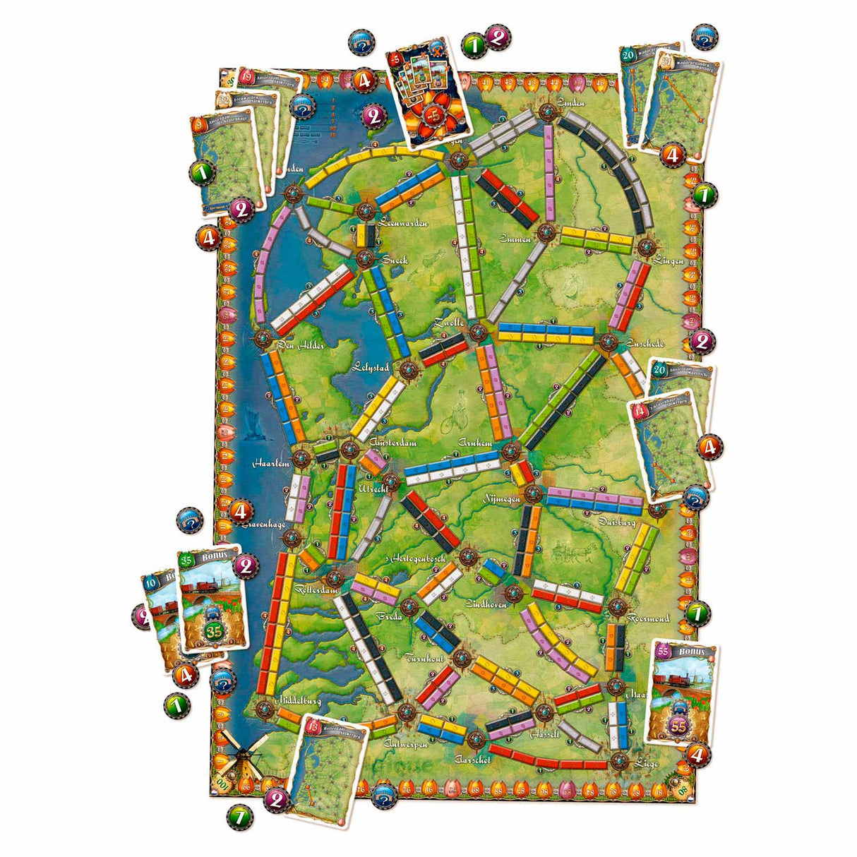 ASMODEE TICKET TO RIDE - NETHERLAND
