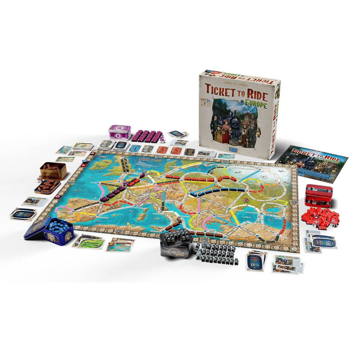 ASMODEE Ticket for å ri Europa 15 -årsjubileum NL