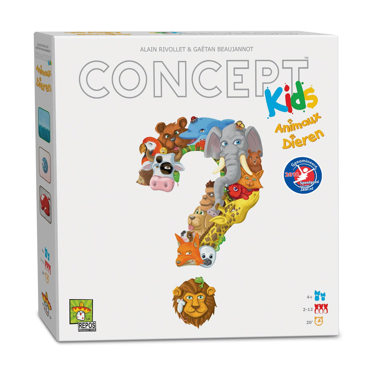 Asmodee concept kids animaux