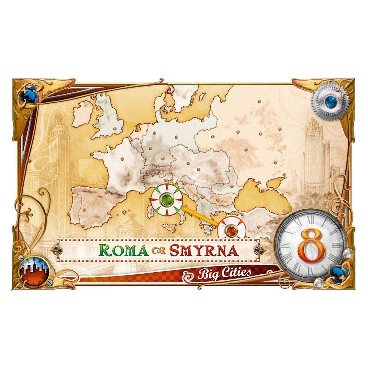 Asmodee Ticket to Ride - Europe 1912 Expansion set