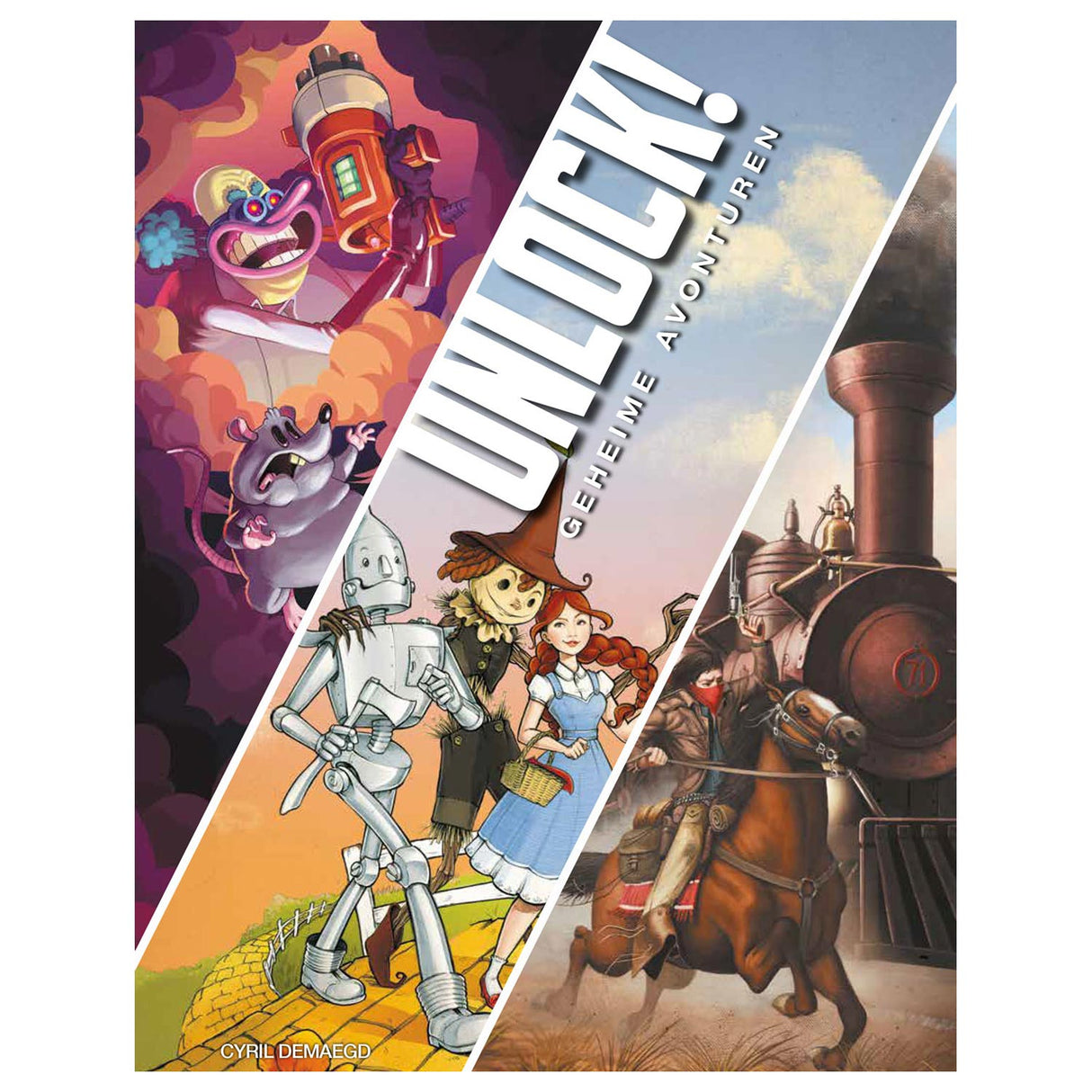 ASMODEE Lås opp! 3 hemmelige eventyr
