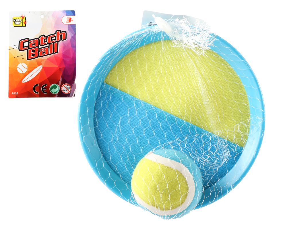 Děti zábava catchball s suchým zipem, aby chytil míč