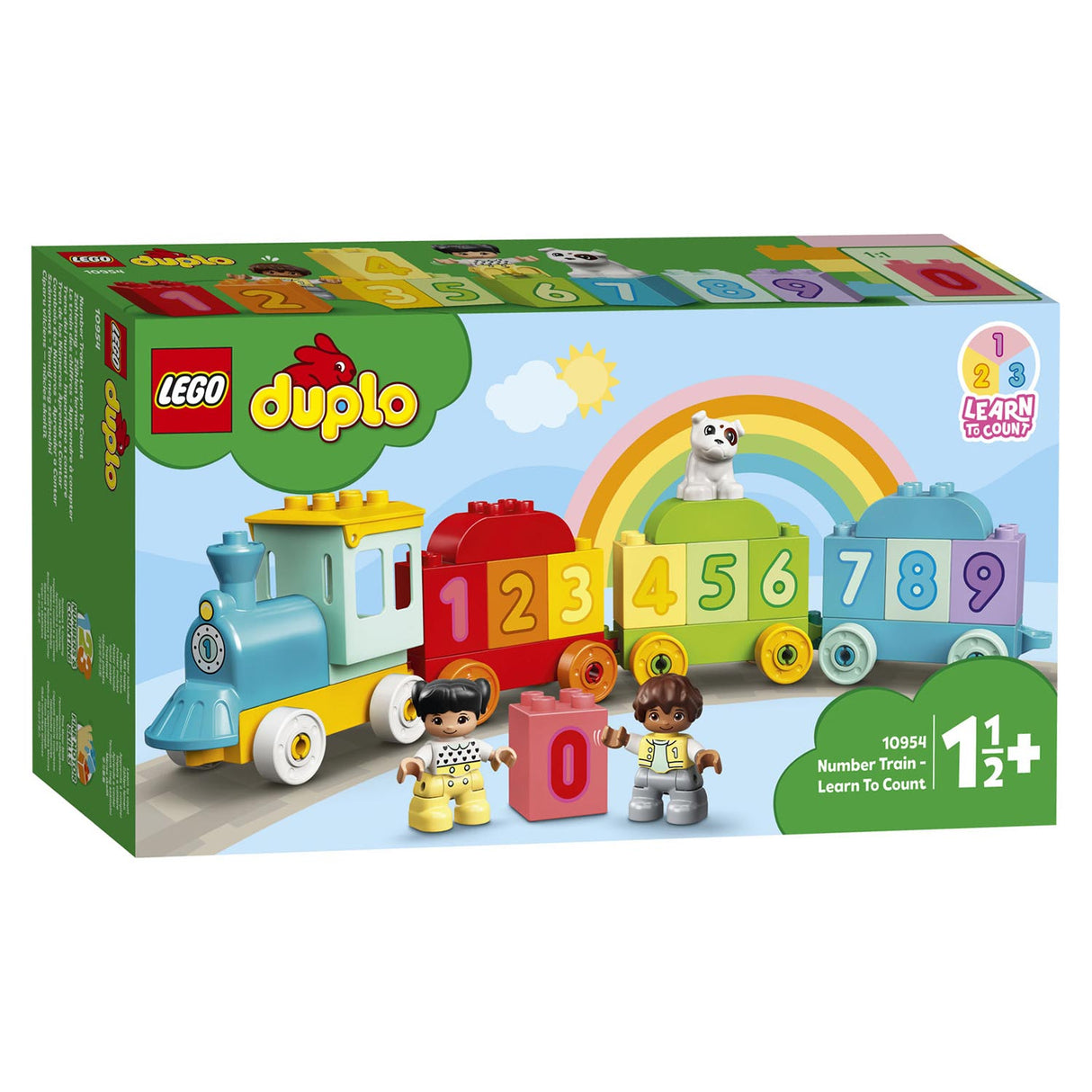 Lego Deplo - 10954 Nummer Train, naucz się liczyć