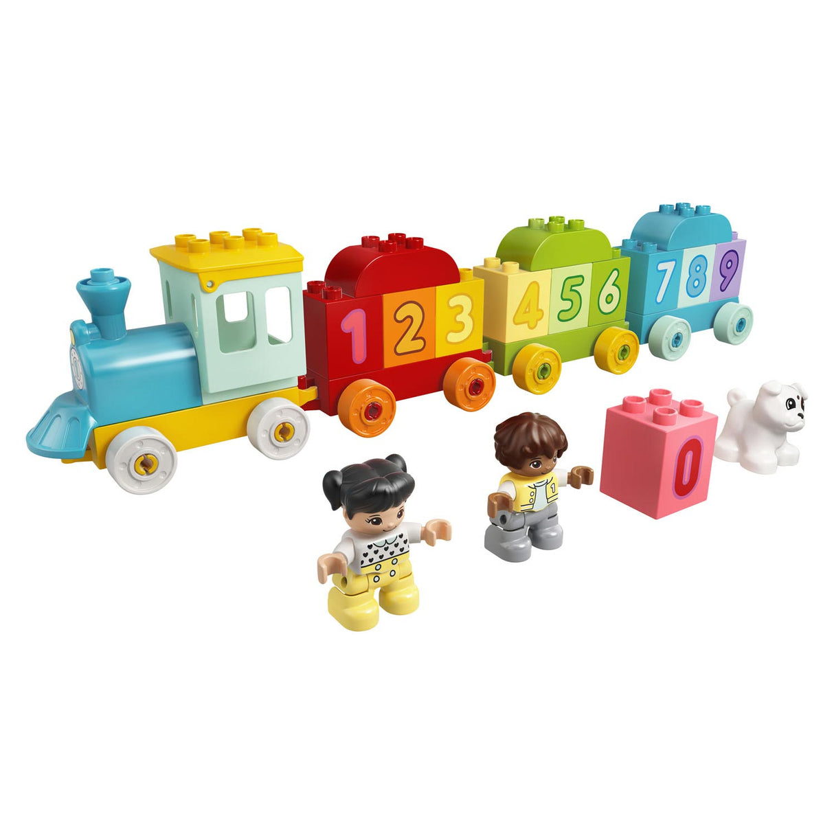 Lego Deplo - 10954 Nummer Train, naucz się liczyć