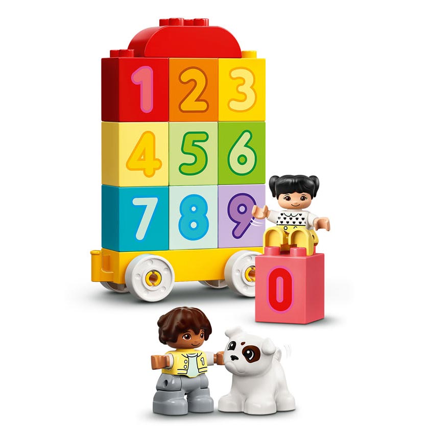 Lego Deplo - 10954 Nummer Train, naucz się liczyć