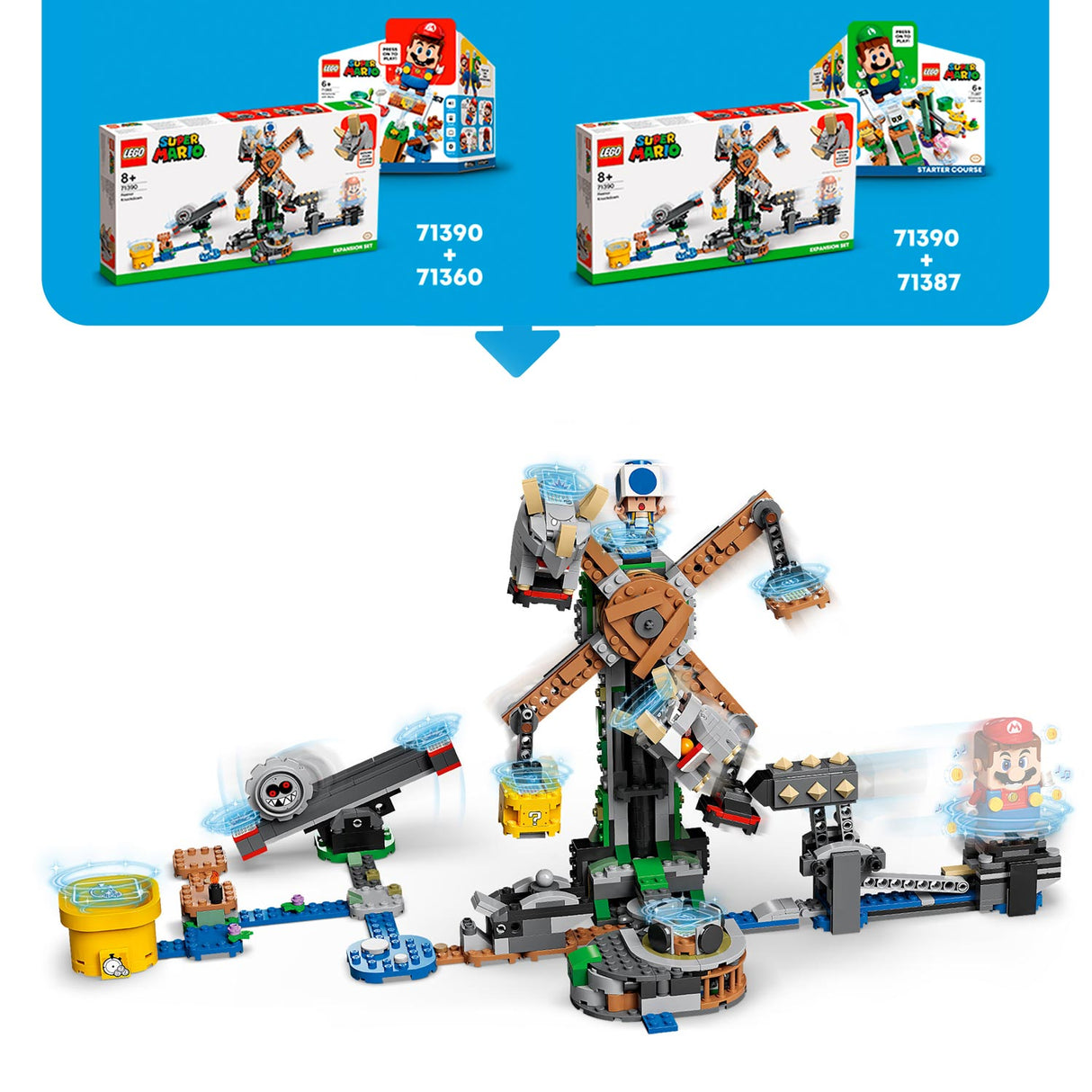 LEGO Super Mario 71390 Expansion set: Quarrel with Reznors