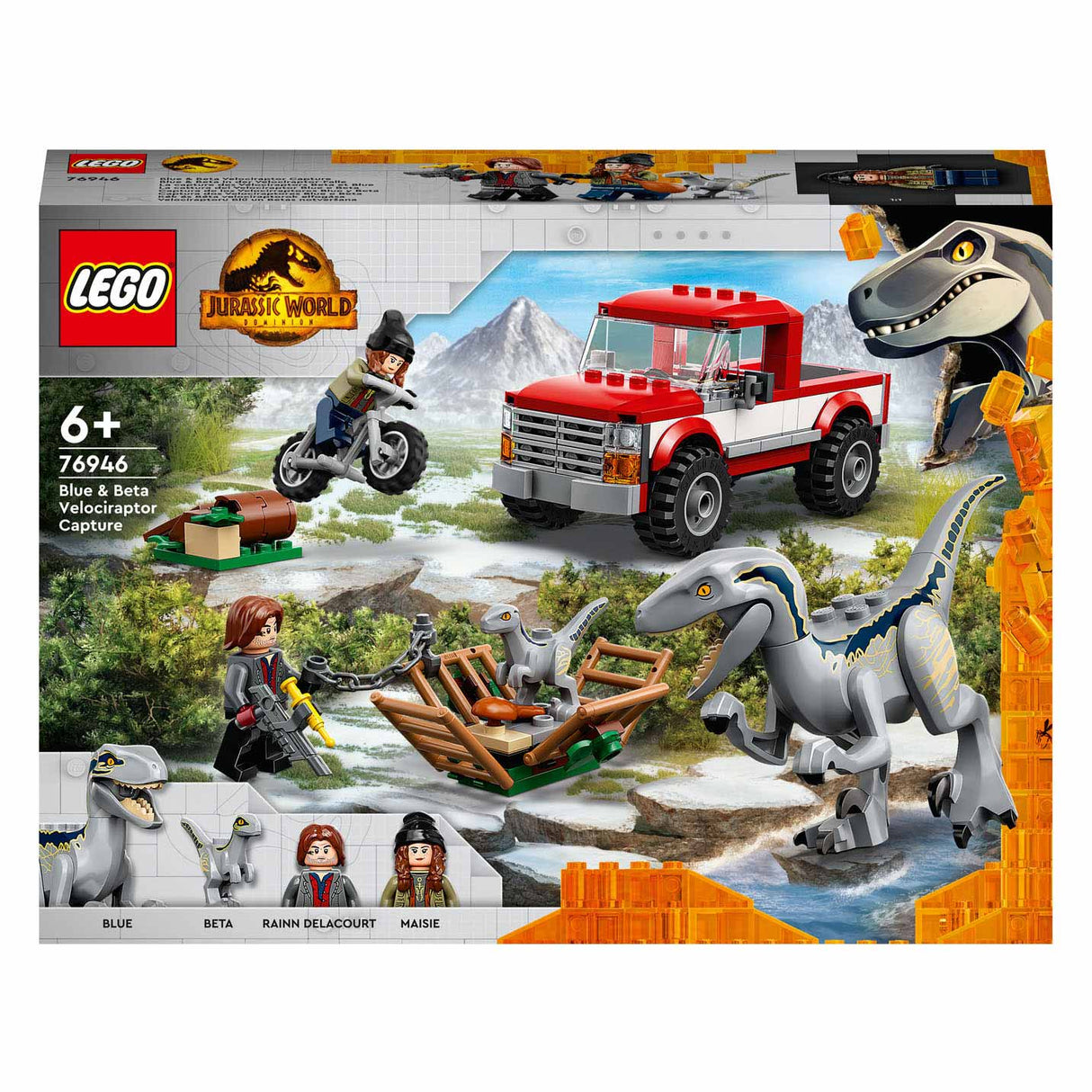 Lego Legojurassic 76946 Modri ​​velociraporo