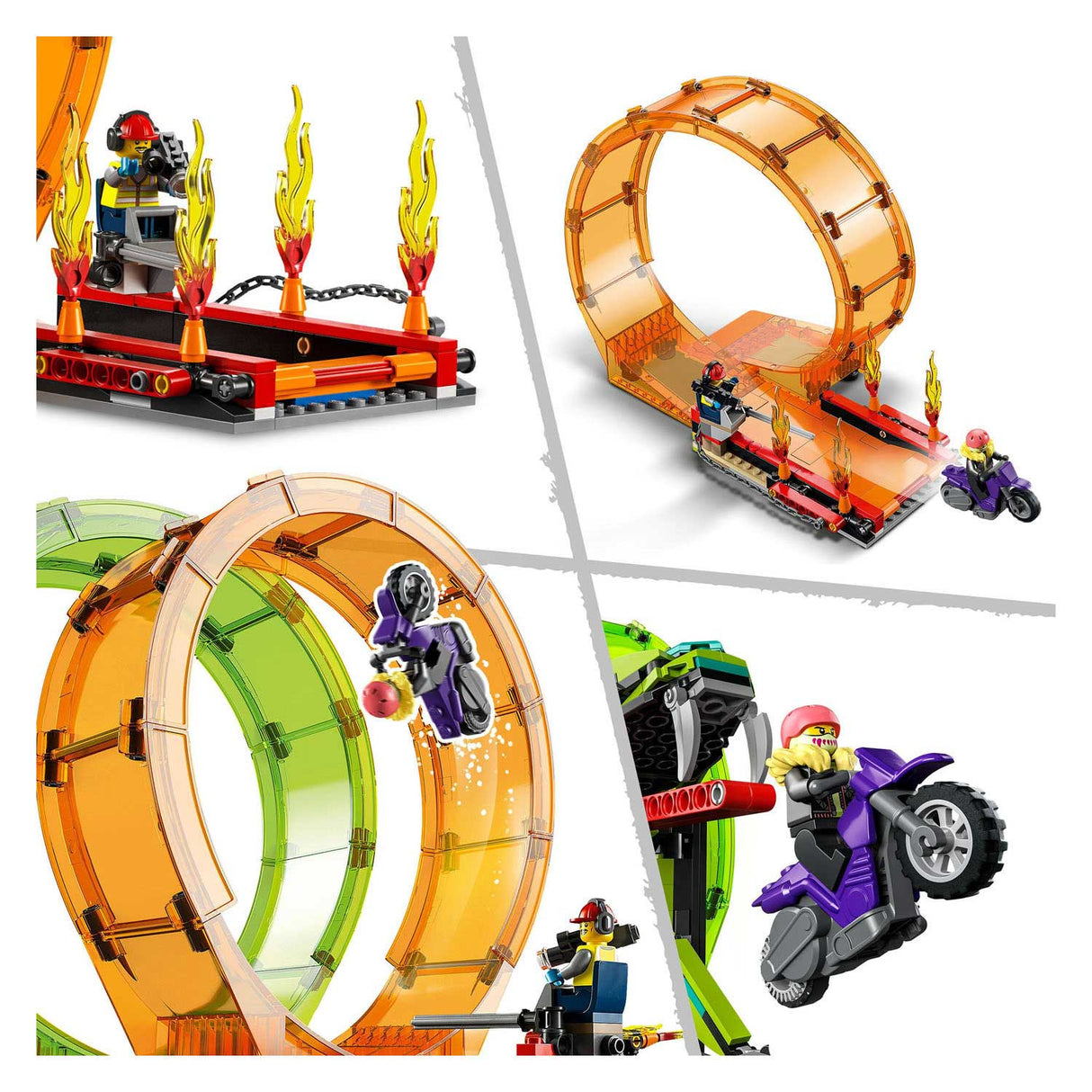 Lego City 60339 Double Loop Stunt Arena