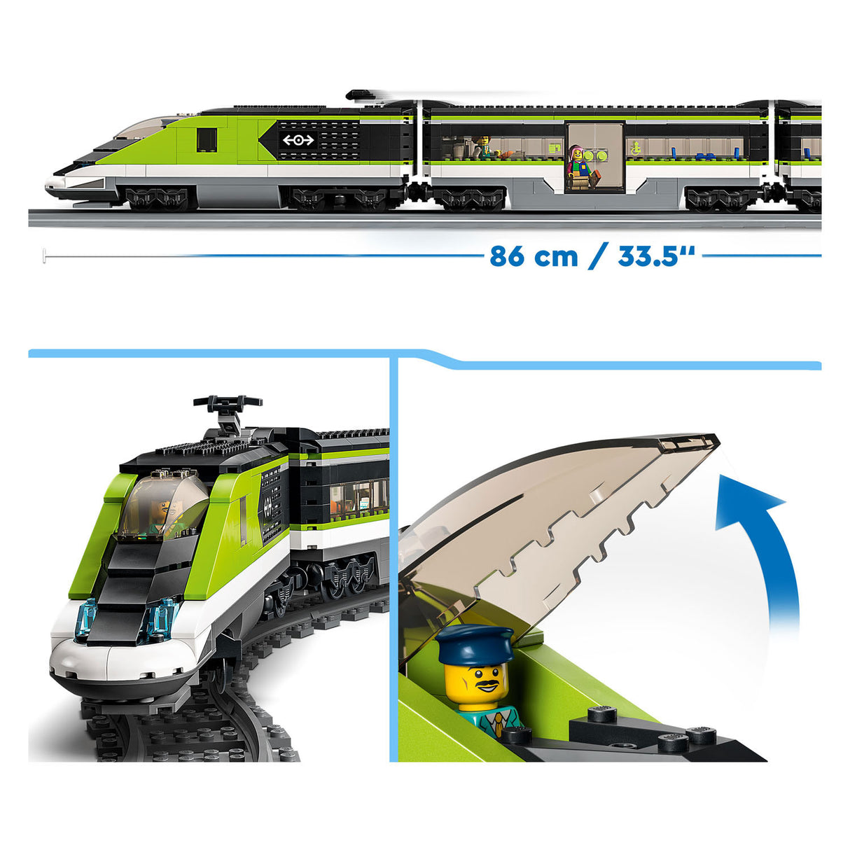 LEGO City 60337 Express Passenger train