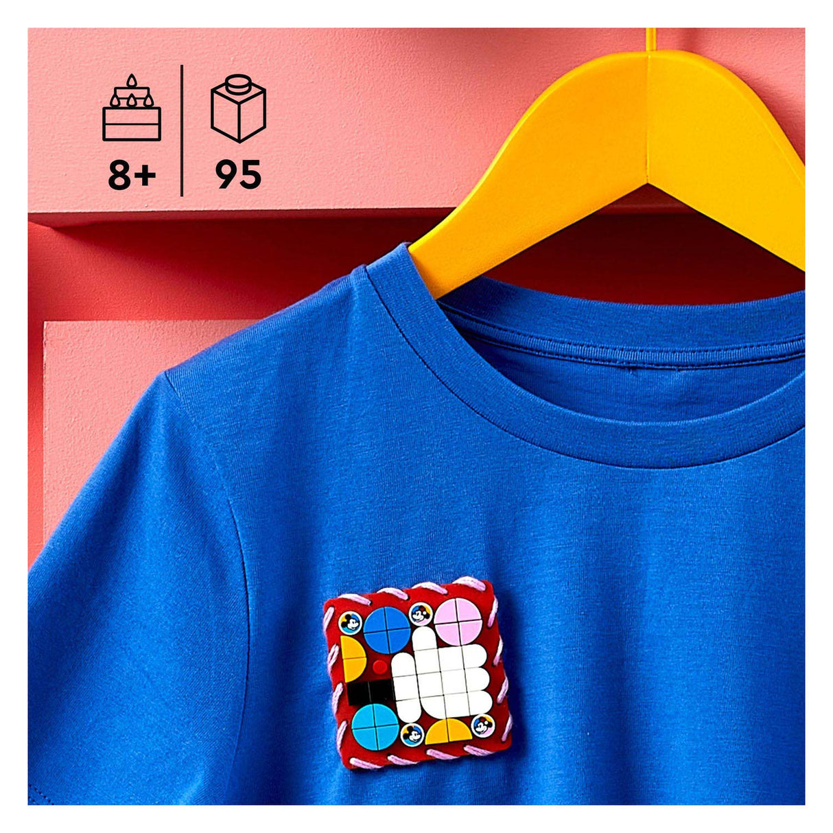 LEGO DOTS 41963 Mickey Minnie Mouse: Patch On Patch