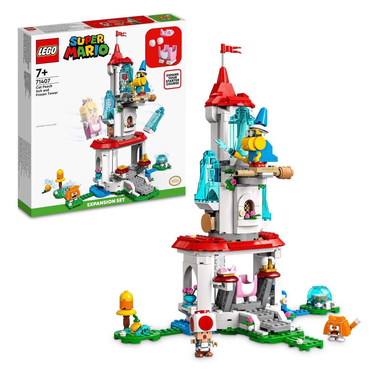 LEGO LEGO Super Mario 71407 Torre di ghiaccio di espansione