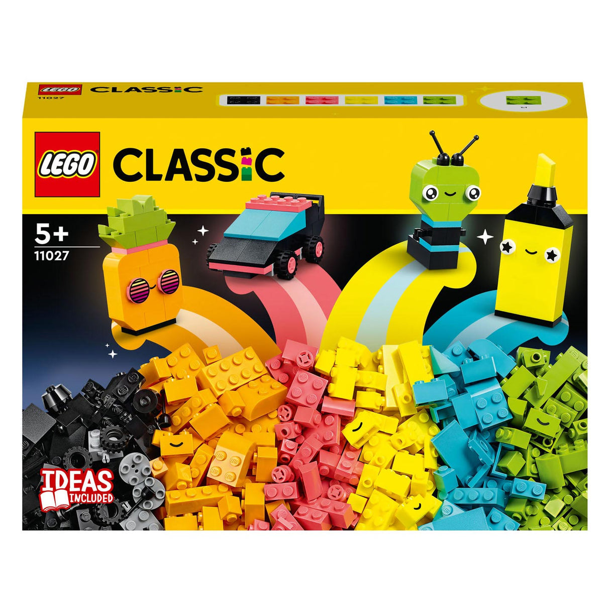 Lego Classic 11027 Creative Playing with Neon