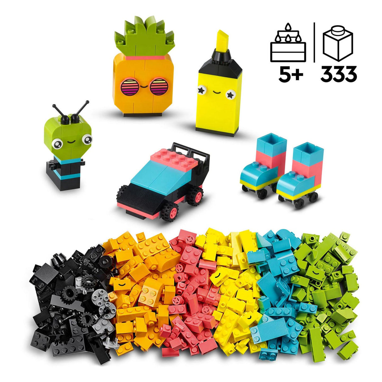 Lego Classic 11027 Creative Playing with Neon