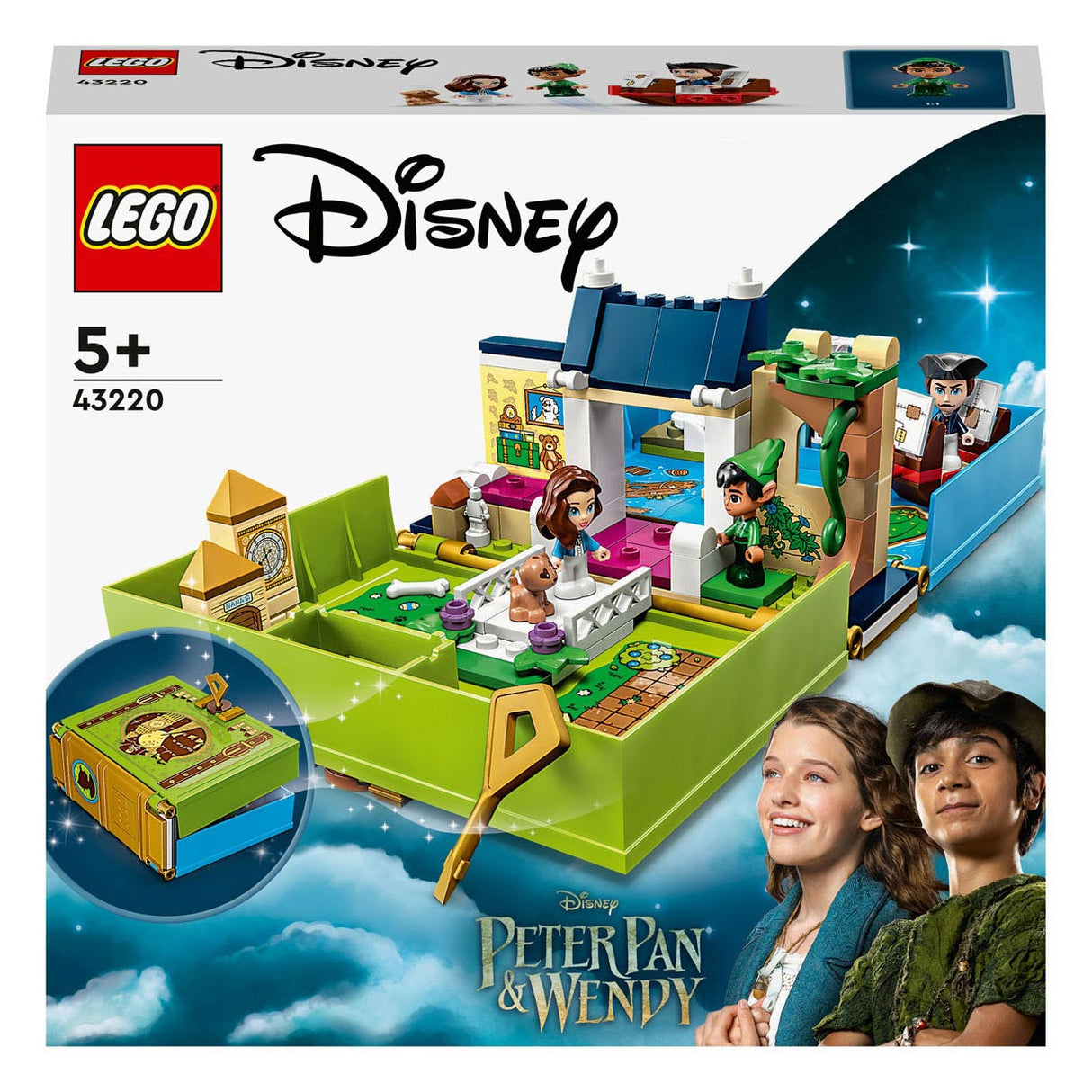 Lego Disney Peter Pan Wendy's Story Book Adventure Set