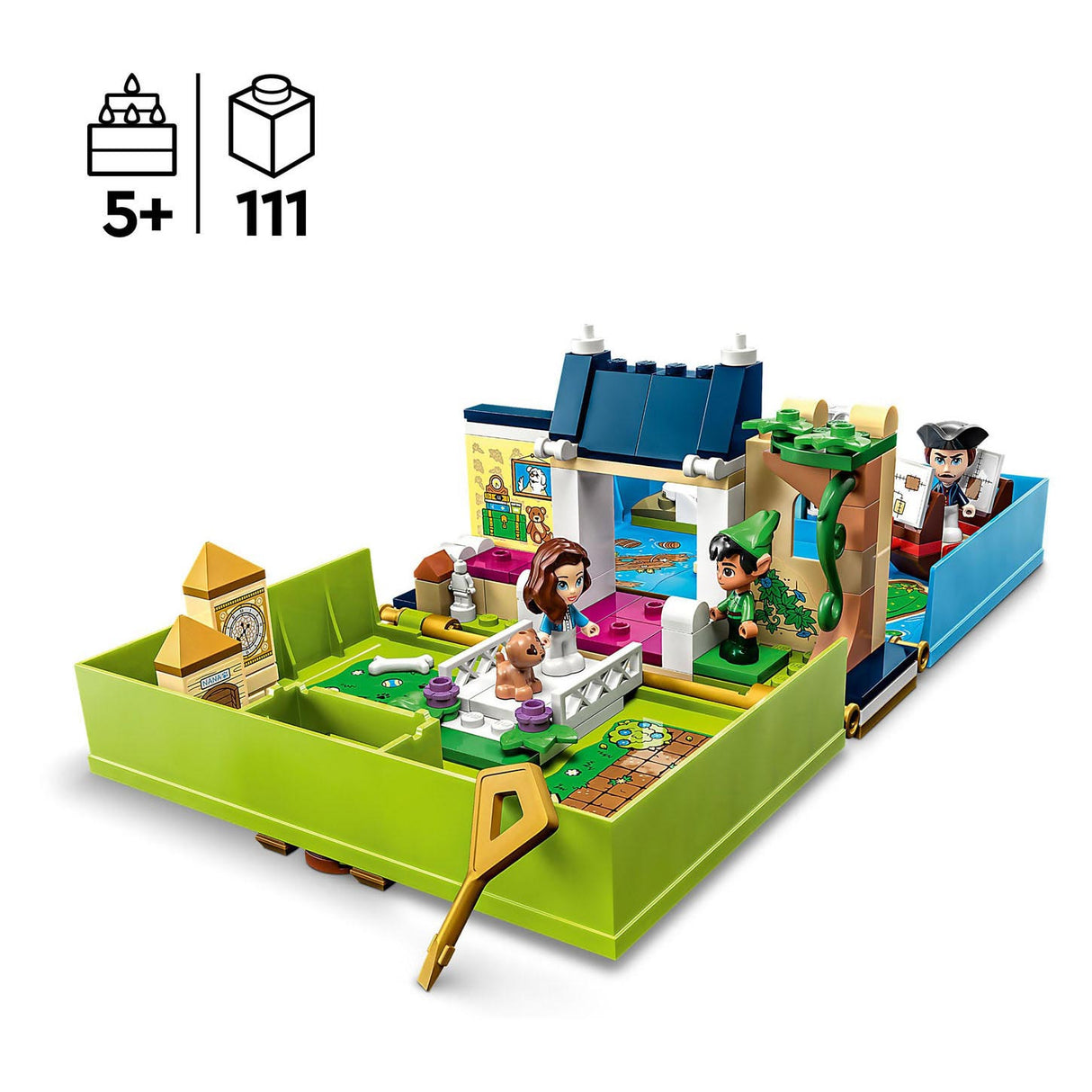 Lego Disney Peter Pan Wendy's Story Book Adventure Set