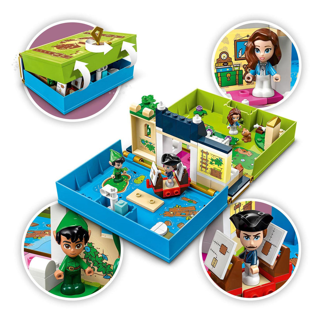 Lego Disney Peter Pan Wendy's Story Book Adventure Set