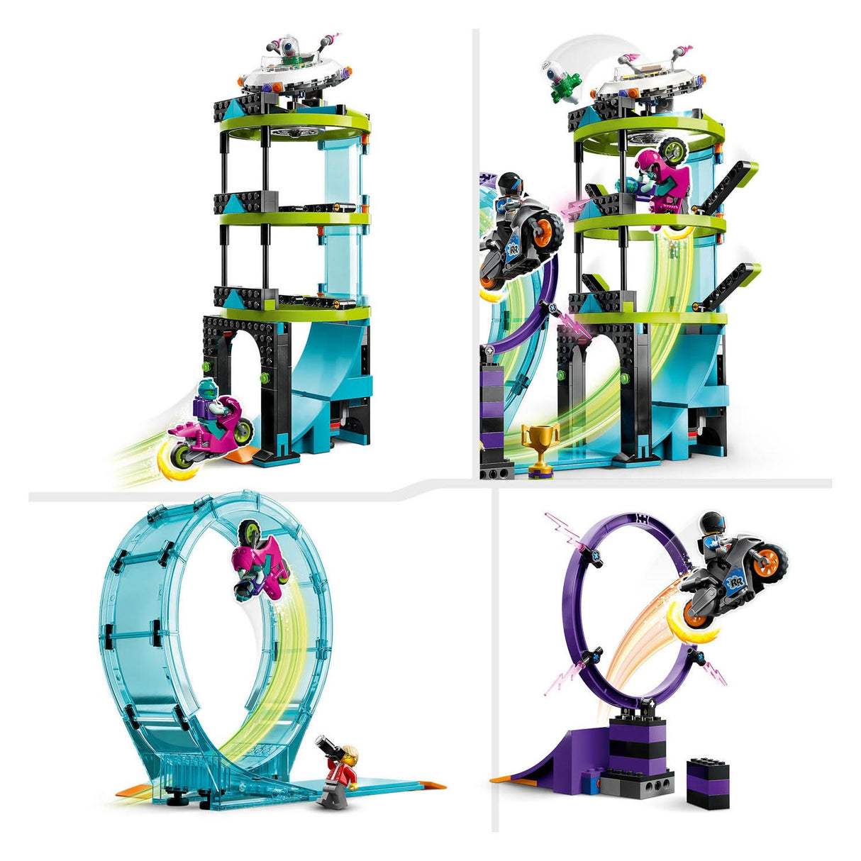 LEGO CITY 60361 Ultimate Defils Drivers Challenge